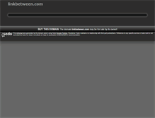 Tablet Screenshot of linkbetween.com